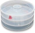 093 Plastic 3 Compartment Sprout Maker White