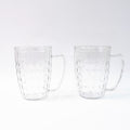Apex Mocktail Mug Glass (2 Pc Set  400 Ml)