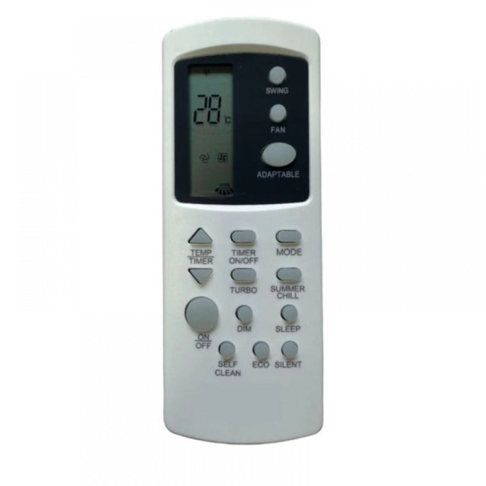 Generic Remote No. 31E (No Backlight), Compatible for Bluestar AC Remote Control (Exactly Same Remote will Only Work)