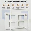 Wall Mount Wifi Router Bracket Holder Stand Shelf For Set Top Box (1 Pc)