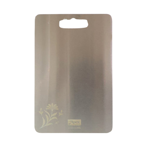 Apex Stainless Steel Multipurpose Small Chopping Cutting Board (210x320mm  1 Pc)