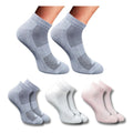 Generic 3_Pair Set Unisex Casual Cotton Printed Low Cut Socks (Multicolor)