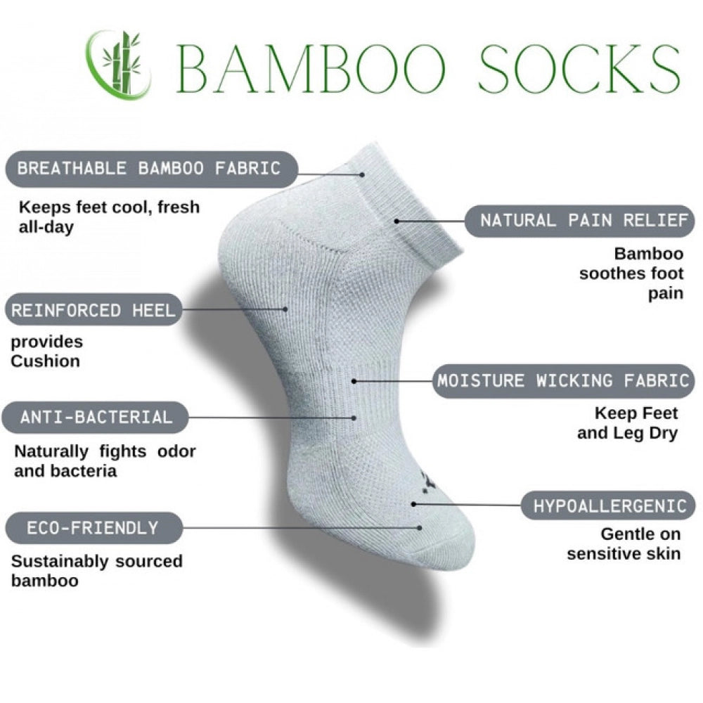 Generic 3_Pair Set Unisex Casual Cotton Printed Low Cut Socks (Multicolor)
