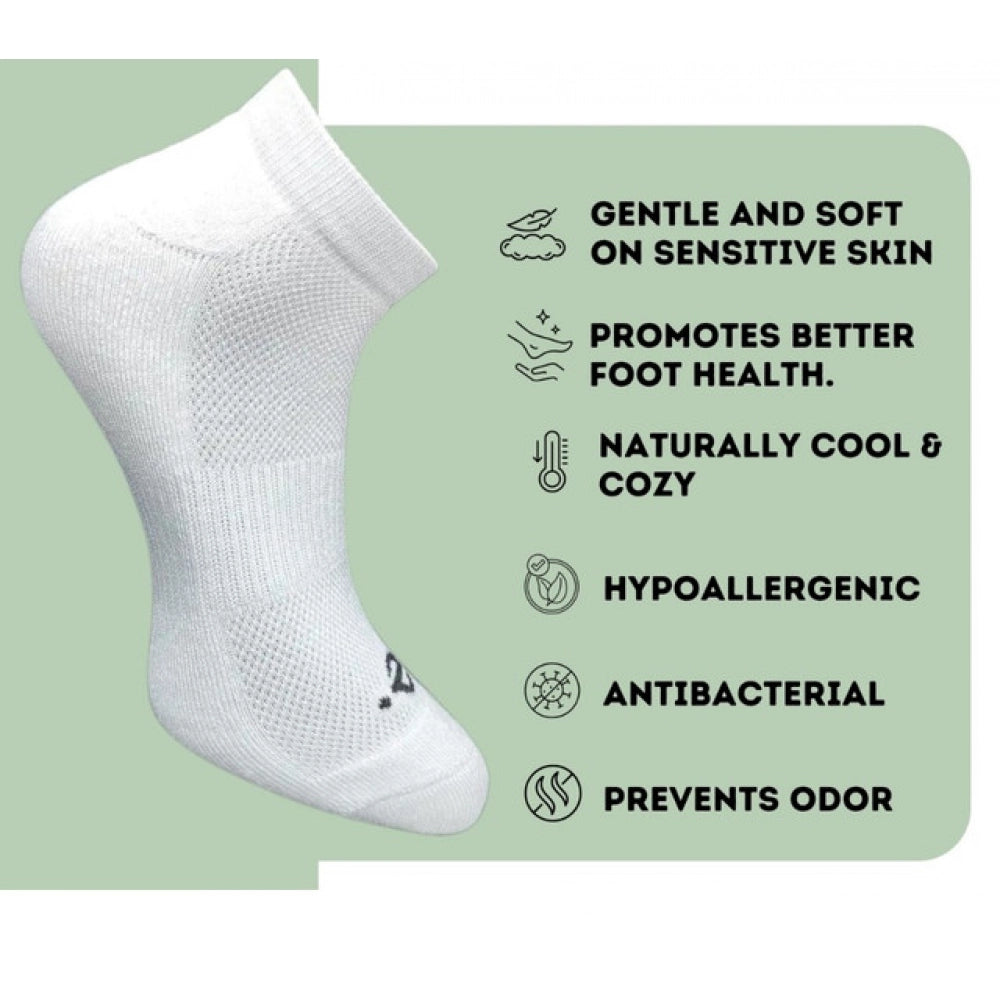 Generic 3_Pair Set Unisex Casual Cotton Printed Low Cut Socks (Multicolor)
