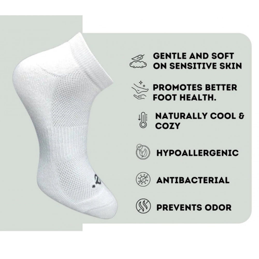 Generic 3_Pair Set Unisex Casual Cotton Printed Low Cut Socks (Multicolor)