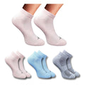 Generic 3_Pair Set Unisex Casual Cotton Printed Low Cut Socks (Multicolor)