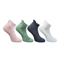 Generic 4_Pair Set Unisex Casual Bamboo Cotton Printed Ankle Length Socks (Multicolor)