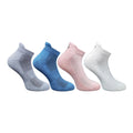 Generic 4_Pair Set Unisex Casual Bamboo Cotton Printed Ankle Length Socks (Multicolor)