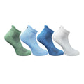Generic 4_Pair Set Unisex Casual Bamboo Cotton Printed Ankle Length Socks (Multicolor)