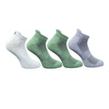 Generic 4_Pair Set Unisex Casual Bamboo Cotton Printed Ankle Length Socks (Multicolor)