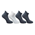 Generic 4_Pair Set Unisex Casual Bamboo Cotton Printed Ankle Length Socks (Multicolor)