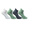 Generic 4_Pair Set Unisex Casual Bamboo Cotton Printed Ankle Length Socks (Multicolor)