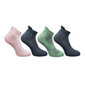 Generic 4_Pair Set Unisex Casual Bamboo Cotton Printed Ankle Length Socks (Multicolor)