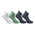 Generic 4_Pair Set Unisex Casual Bamboo Cotton Printed Ankle Length Socks (Multicolor)