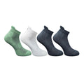 Generic 4_Pair Set Unisex Casual Bamboo Cotton Printed Ankle Length Socks (Multicolor)
