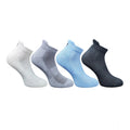 Generic 4_Pair Set Unisex Casual Bamboo Cotton Printed Ankle Length Socks (Multicolor)