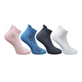 Generic 4_Pair Set Unisex Casual Bamboo Cotton Printed Ankle Length Socks (Multicolor)