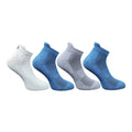 Generic 4_Pair Set Unisex Casual Bamboo Cotton Printed Ankle Length Socks (Multicolor)