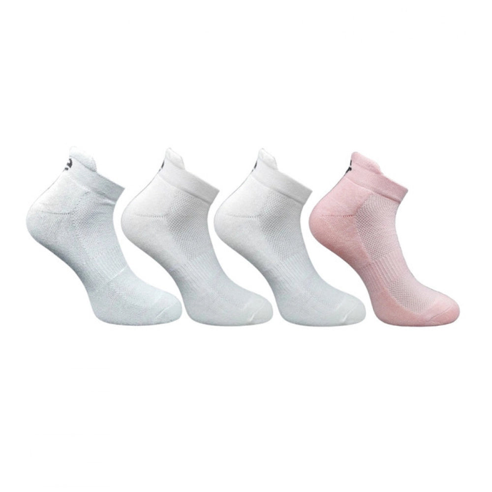 Generic 4_Pair Set Unisex Casual Bamboo Cotton Printed Ankle Length Socks (Multicolor)
