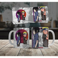 Generic Anime Naruto &amp; Sasuke Ceramic Printed Coffee Mug (White)
