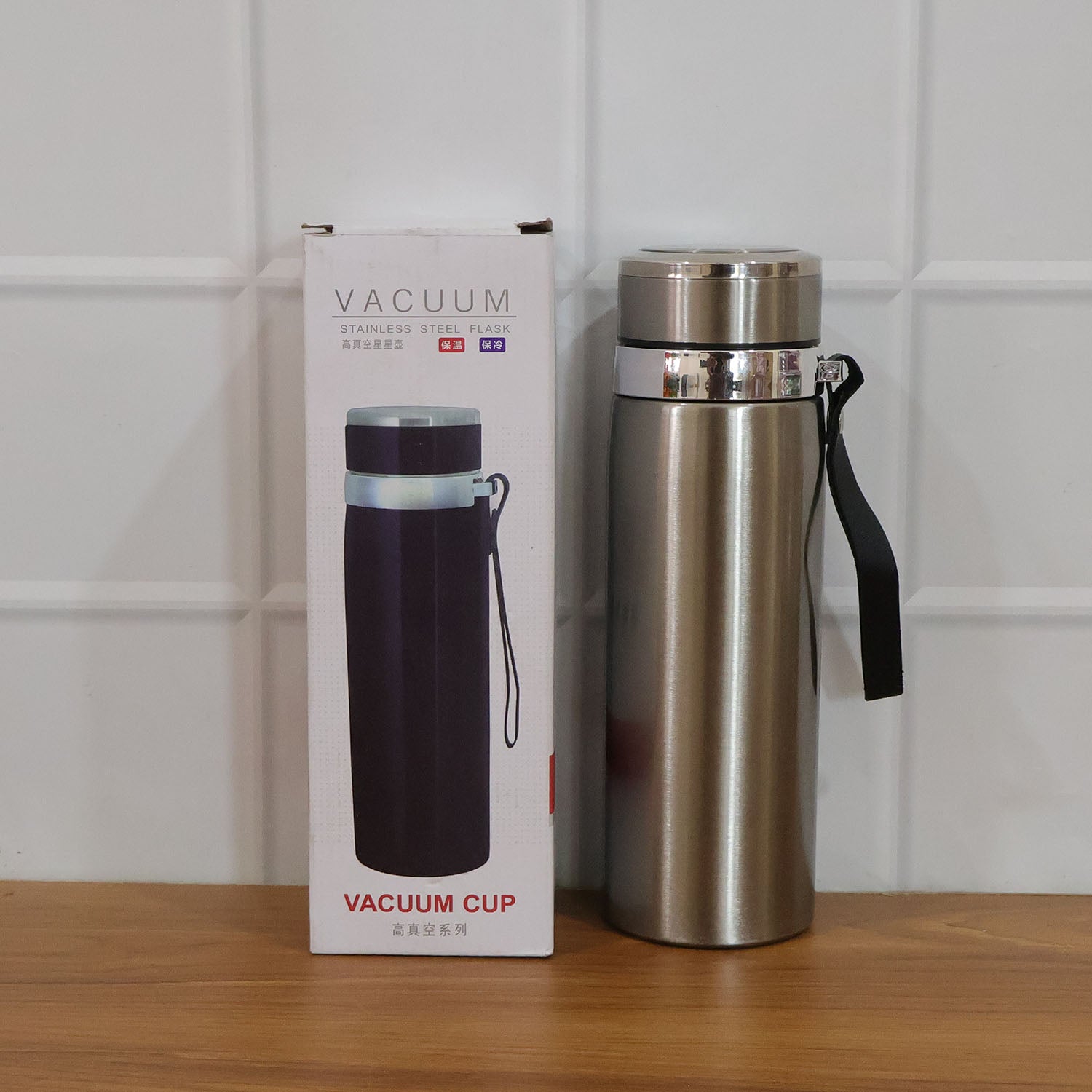 Stainless Steel Vacuum Insulated Flask Bottle With Leakproof Lid (1 Pc 800 Ml)