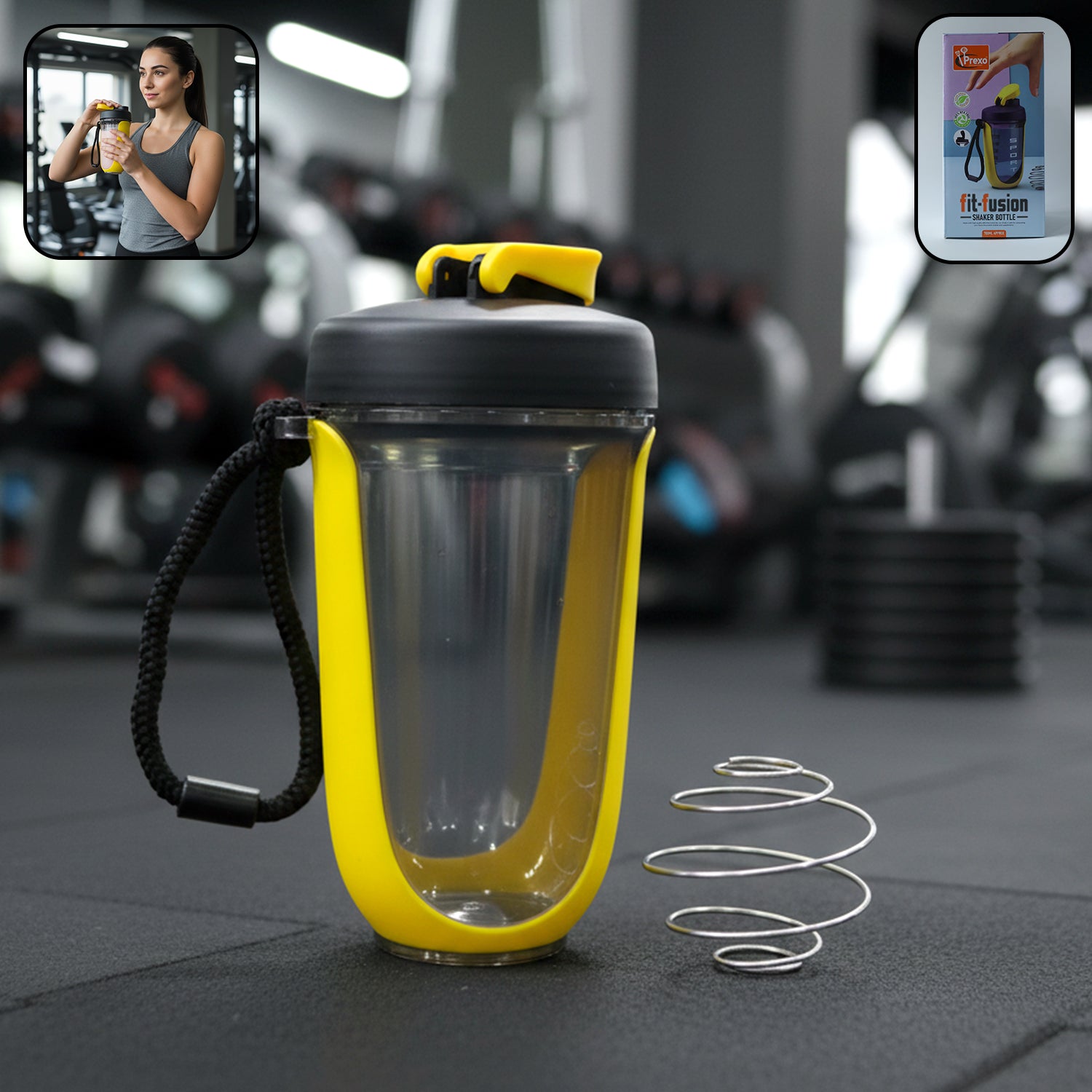 Prexo Fit-fusion Shaker Bottle (1 Pc 700 Ml Approx)