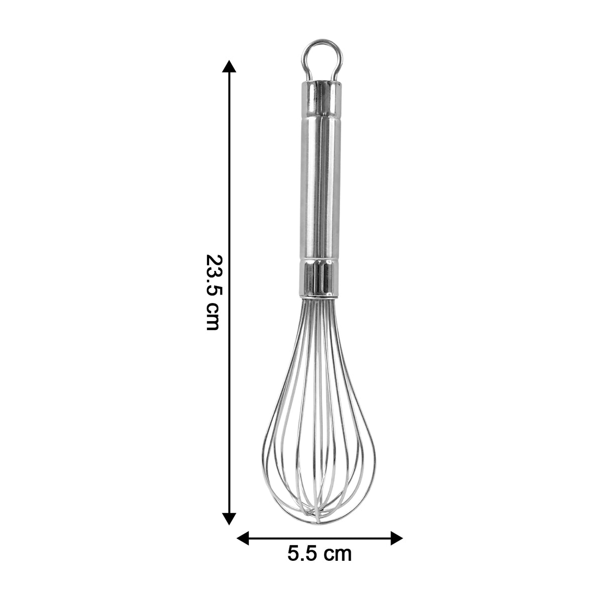 Apex Stainless Steel Small Hand Whisk (1 Pc)