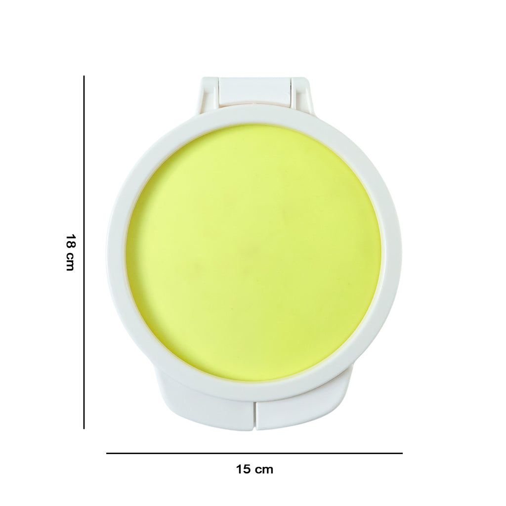 Round Food Saver Storage Container With Lid (1 Pc 18 X 15 Cm)