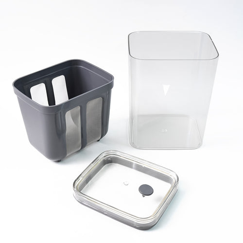2 In 1 Multifunctional Yogurt Strainer With Storage Container  1100 Ml (1 Set)
