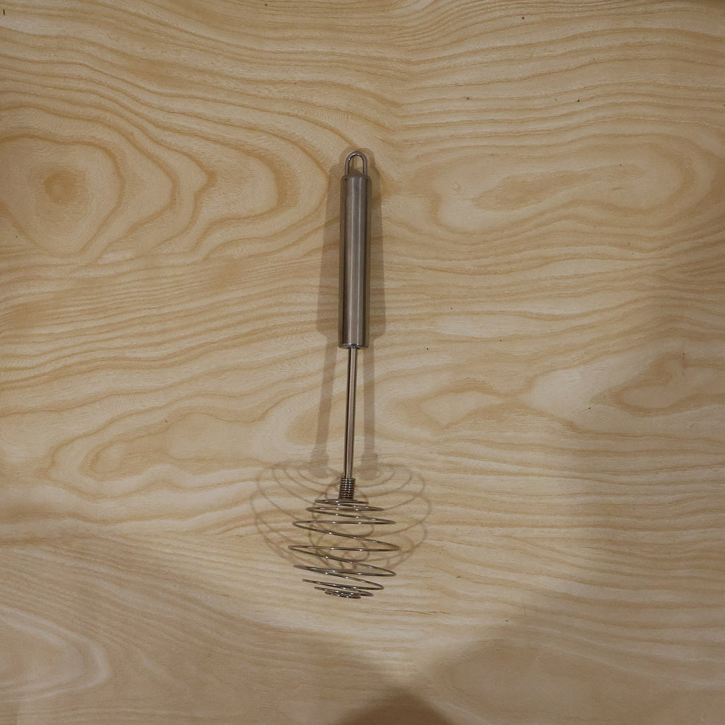 Stainless Steel Large Round Spring Whisk Egg Beater For Kitchen Cooking (1 Pc)