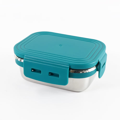 Apex Stainless Steel Mini Stack Plate Food Container (Approx 200 Ml)