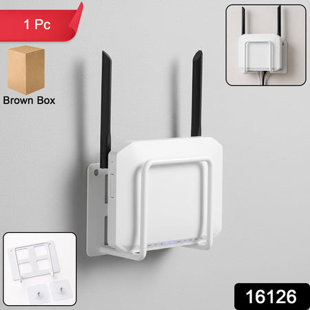 Wall Mount Wifi Router Bracket Holder Stand Shelf For Set Top Box (1 Pc)